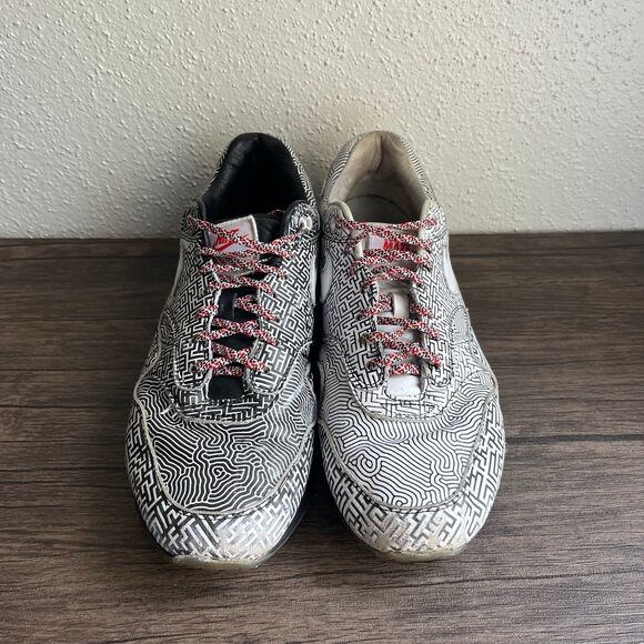 Nike Air‎ Max 1 On Air Tokyo Maze Black White Multicolor Mens Size 14 CI1505-001 - Picture 2 of 12